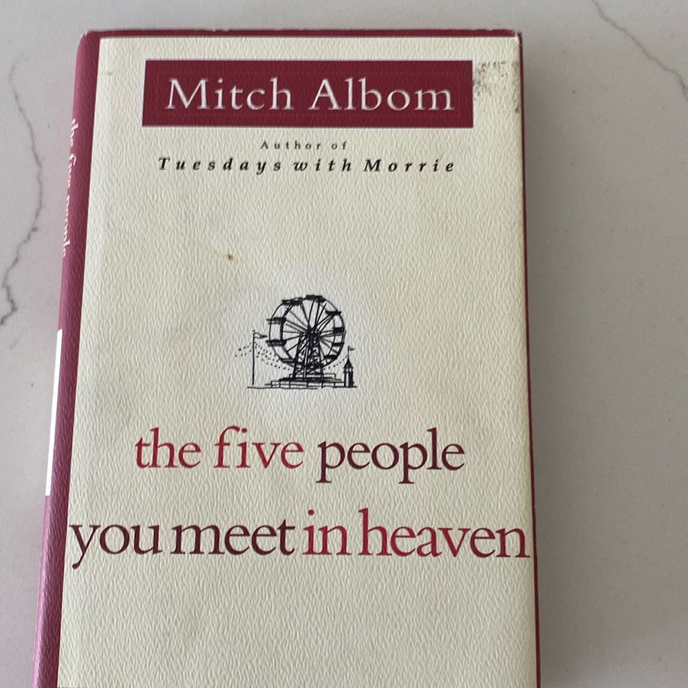 🍎Free with Purchase-The Five People You Meet in Heaven by Mitch Albom book